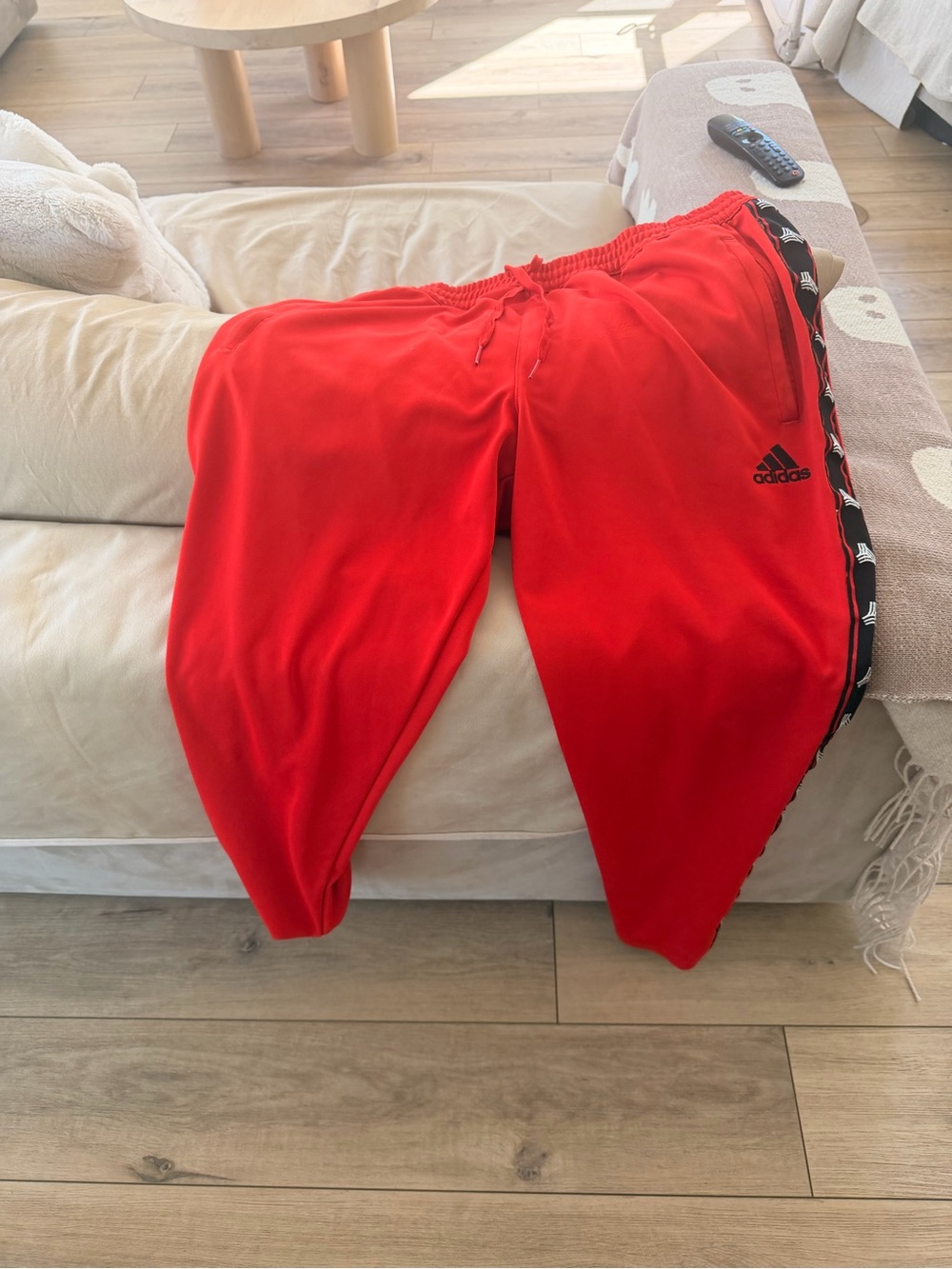 Adidas Red Track Pants Men’s XL